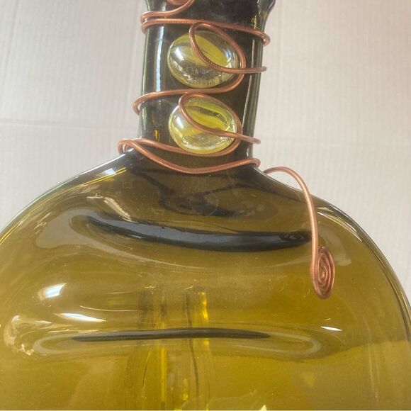 APPETIZER TRAY Wine Bottle Serving Tray Plate and Spreader Knife 13 x 6 inches - Picture 7 of 9